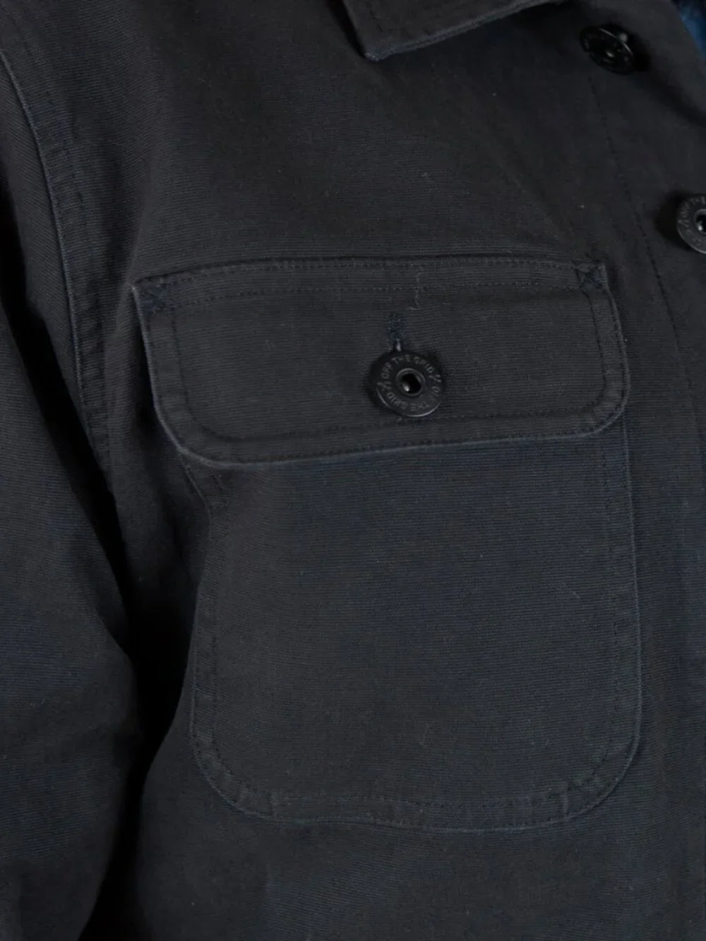 Off The Grid Surplus Heston Chore Coat - Black